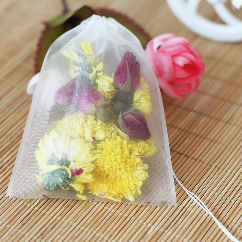 Herbal Wellness Blend - 50 개/몫 빈 티백 나일론 소재