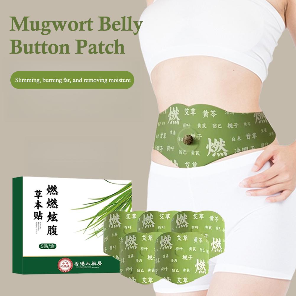 1개/1박스 천연 체중 감량 배꼽 패치, 쑥 허브 복부 - Ayurvedic & Herbal Wellness Kits 리뷰 및 가격