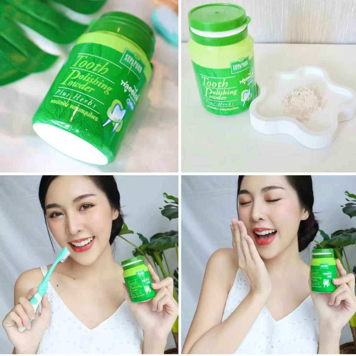태국 수파포른 허벌 치약, 담배 및 차 얼룩, 치석 및 - Herbal Wellness Blend 리뷰 및 가격