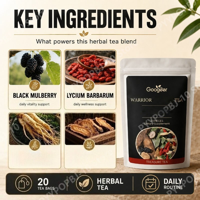 구거 식물성 허브 보충제 블렌드 20포 블랙멀베리 구기 - Herbal Wellness Blend 리뷰 및 가격