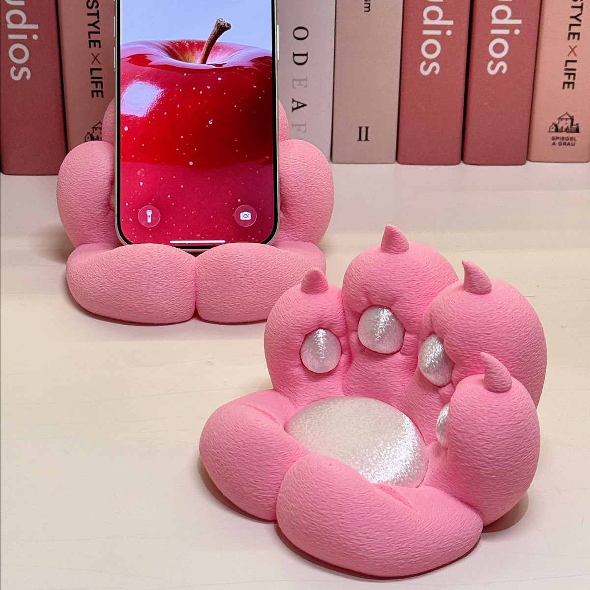 귀여운 고양이 발 모양의 책상 장식품, 휴대폰 및 태블 - Cat Claw Bark 리뷰 및 가격