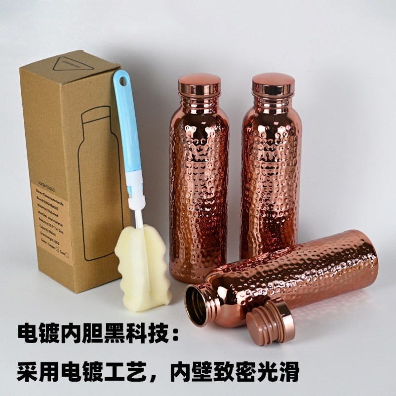 스테인리스 스틸 물병, 34온스 해머드 아유르베다 용기 - Ayurvedic & Herbal Wellness Kits 리뷰 및 가격